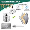 Neodymium Magnets, Extra Strong, Multifunctional Countersunk Head Round Magnet Pot