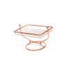 ARFUKA Soap Dish Stainless Steel Soap Basket Soap Saver Soap