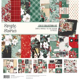 Simple Stories Collection Kit 12"X12"-Simple Vintage 'Tis The Season