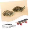 BESPORTBLE Turtle Skateboard Scooter Accessory for Bearded Dragon Reptile Parrot
