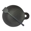 naksha Traditional Iron tawa,dosa Tawa,pan,Kallu Large Size (Black,8mm Thick) (13inch)