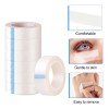 12 Cinta Micropore Para Extensión Pestañas 1x1 Sin Pelusa