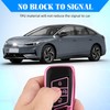 QBUC for Volkswagen Key Fob Cover, TPU Protection Key Case