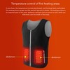 Electric Heated Vest 3 Temperature Setting USB Smart Heating Vest