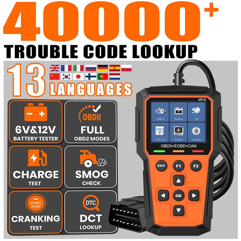 KUMORE OBD2 Scanner Car Diagnostic Tool Check Engine Light Car