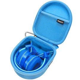 RAIACE Headphone Storage Case Compatible with Noot Products K11/K22/iClever HS 14/Elecder i37/i36/POWMEE M2 Kids Headphones (Case Only)