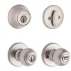 Kwikset 96900-320 Polo Entry Knob and Single Cylinder Deadbolt Combo