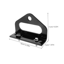 iplusmile Versatile Trailer Hitch Attachment Plate for Lawn Tractors Heavy Duty Towing Hitch Kit with Screws Design for Mower Transport and Maintenance