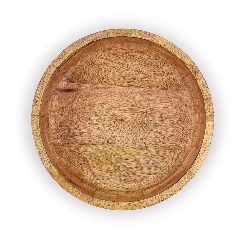 Indus Lifespace Decorative Bowls Mango Wood for Home Décor Unique