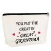 Great Grandma Gifts From Grandchildren Makeup Bag Thank You Gift