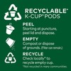 Staples Pick Me Up Provisions Decaf Coffee Pods, Medium Roast,
