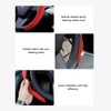 2PCs Car Steering Wheel Cover Segmented Protector Anti Skid Replacement