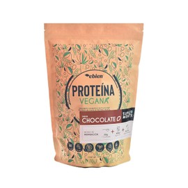 Proteína Vegetal con Sabor Chocolate | Rinde 20 Porciones | Bolsa de 660g | Libre de Lácteos, Glúten y Omg | Bajo en Grasa y Alto en Proteína