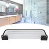 Floating Shelf Space Aluminum Acrylic Wall Mounted Decorative Storage Shelf