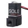 1/4" Electric Solenoid Valve 110V AC Air Water NBR Normally