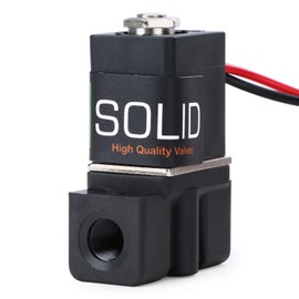 1/4" Electric Solenoid Valve 110V AC Air Water NBR Normally Closed