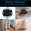 ENBRIGHTEN Spectrum LED Pucks, 3 Puck, Multicolor or White, Dimmable,
