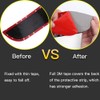GZRUICA Rear Bumper Protector Strip Clear Back Bumper Protector Guard