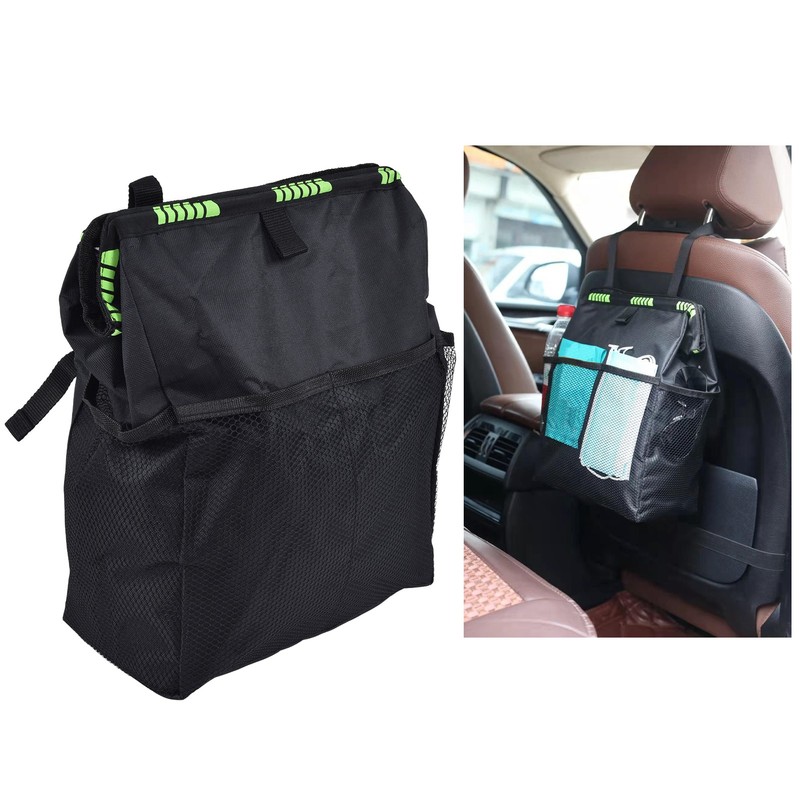 Car Garbage Storage Bag Waterproof Foldable Oxford Fabric Auto Litter