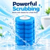 Disposable Toilet Brush Replacement Heads for Bathroom Cleaning – Foam