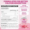 Calcium Citrate Gummies 1200 mg for Adults: Ultimate Absorption Calcium