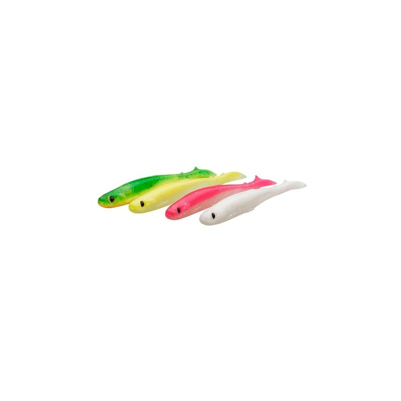 Savage Gear Rubber Shads Slender Scoop Shad - 4 Soft