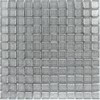 Silver Glass Mosaic Tiles Glitter