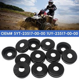 GOLKNHA 12PCS Aluminum A-Arm Dust Cover Caps Compatible with Yamaha Blaster 200 Banshee 350 Raptor 125 250 660 700 YFZ450 YFZ450R YFZ450X OEM# 5YT-23517-00-00