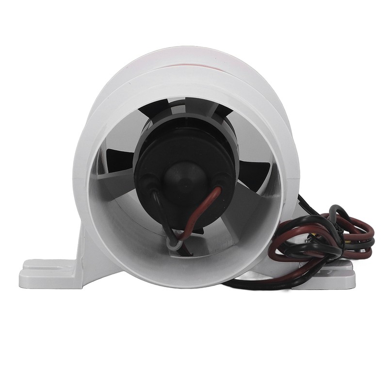 In Line Air Blower 3in 145CFM 12V High Efficiency Marine