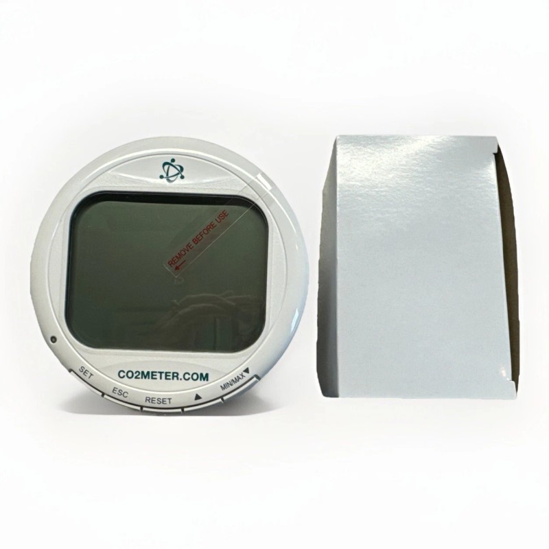 CO2Meter Portable CO2 Carbon Dioxide Temperature & Humidity Monitor Desktop