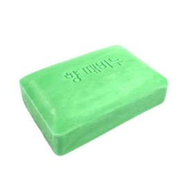 3-Piece Exfoliating Soap Sambeakcho Facial Wash Set for Face / 3개 때비누 삼백초 세안 세트 얼굴