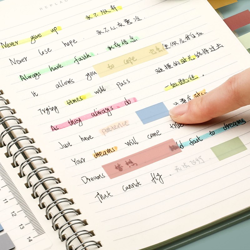 600pcs Book Tabs, Sticky Tabs, Tabs for Annotating Books, Annotation