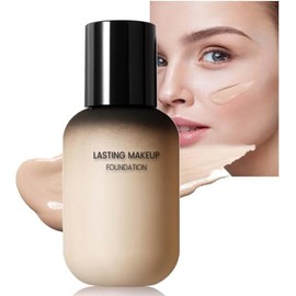 Base de Maquillaje Líquida 40ml, Acabado Mate Natural Color | Base de maquillaje líquida de cobertura total; iluminadora, de larga duración, resistent