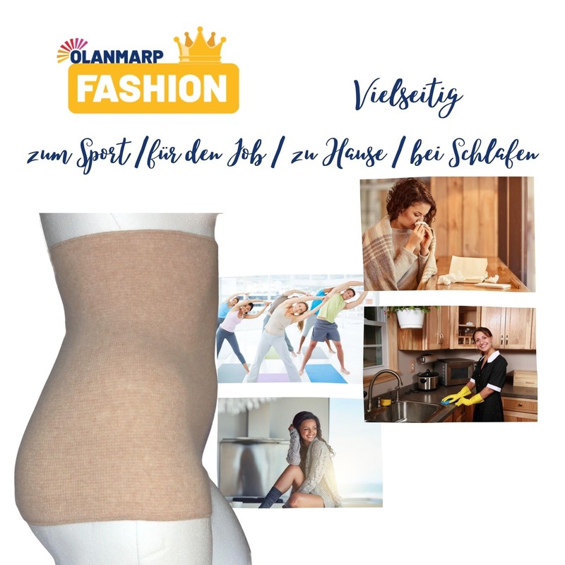 Olanmarp Premium Light Angora Body and Kidney Warmer Made of