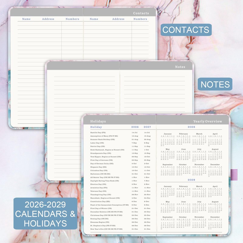 2026-2028 Monthly Pocket Planner - 3 Year Monthly Planner 2026-2028,