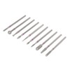 10pcs Nail Drill Bit Set Professional Home Salon Emery Cuticle