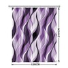 Uiiooazy Shower Curtain, Purple Purple, Shower Curtain, Abstract Geometric Pattern,