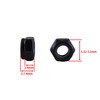 SBRRAIL M3 Hex Nuts Inserted Nylon Small Hardware Self Locking
