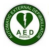 JB Green AED Automated External Defibrillator Inside Decal Sticker