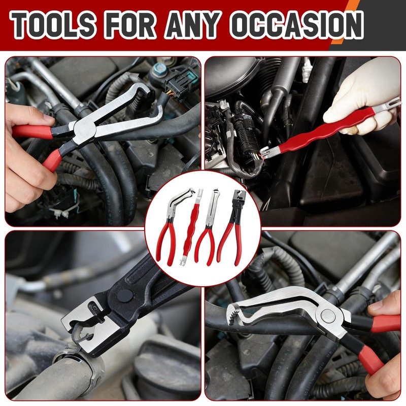 5Pcs Automotive Electrical Terminal Connector Separator Removal Tool,Electrical Disconnect Pliers,