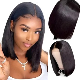 Yuhu Pelucas De Cabello Humano Liso 2024 Con Encaje I