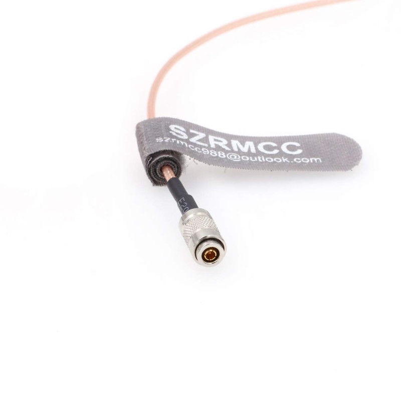 SZRMCC DIN 1.0/2.3 to Right Angle 0B 5 Pin Connector