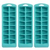 PARENCE. - Set of 3 Polypropylene Ice Cube Trays -