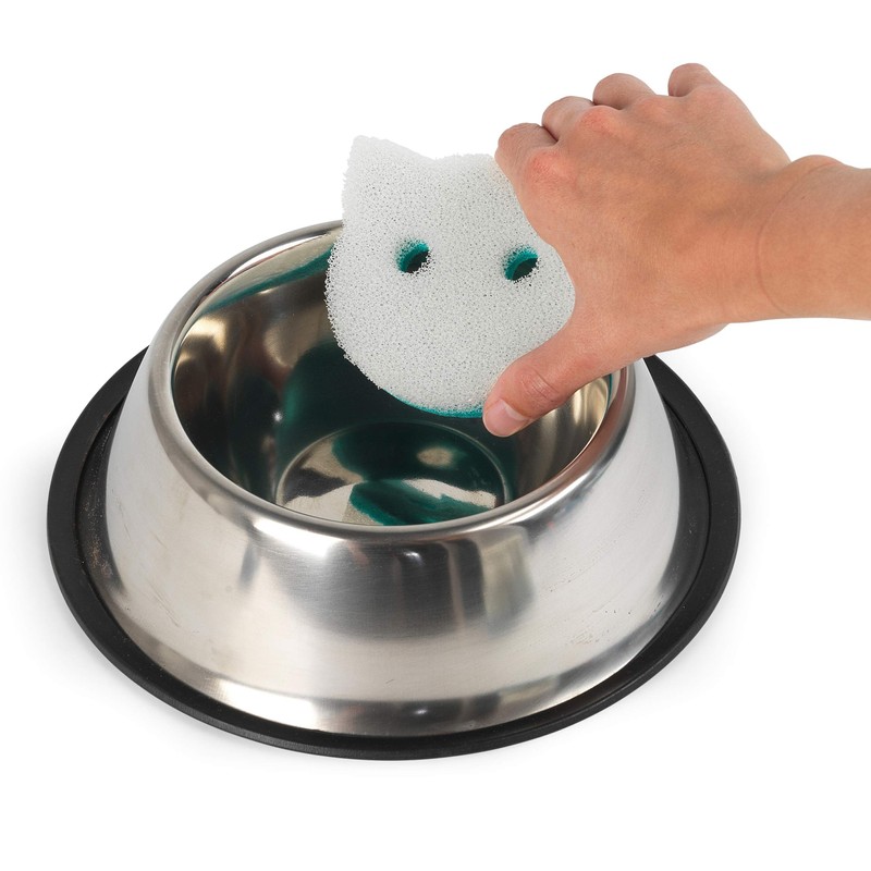 Beldray LA075710EU7 Plus Cat Pet Bowl Sponges | Super Tough