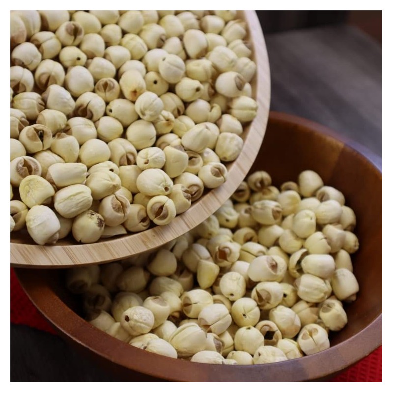 Royal Seafood USA Premium Raw White lotus seed, 225g dried