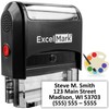 ExcelMark Custom Stamp with Large Font Up to 4 Lines