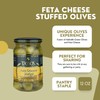 Tassos Stuffed Green Olives, Feta Cheese, 12 Ounce