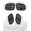 JOYTUTUS Steering Wheel Radio Control Switch Buttons fits Silverado Sierra