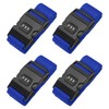 PATIKIL Luggage Straps, 4 Pack Suitcase Straps Adjustable Luggage Belts
