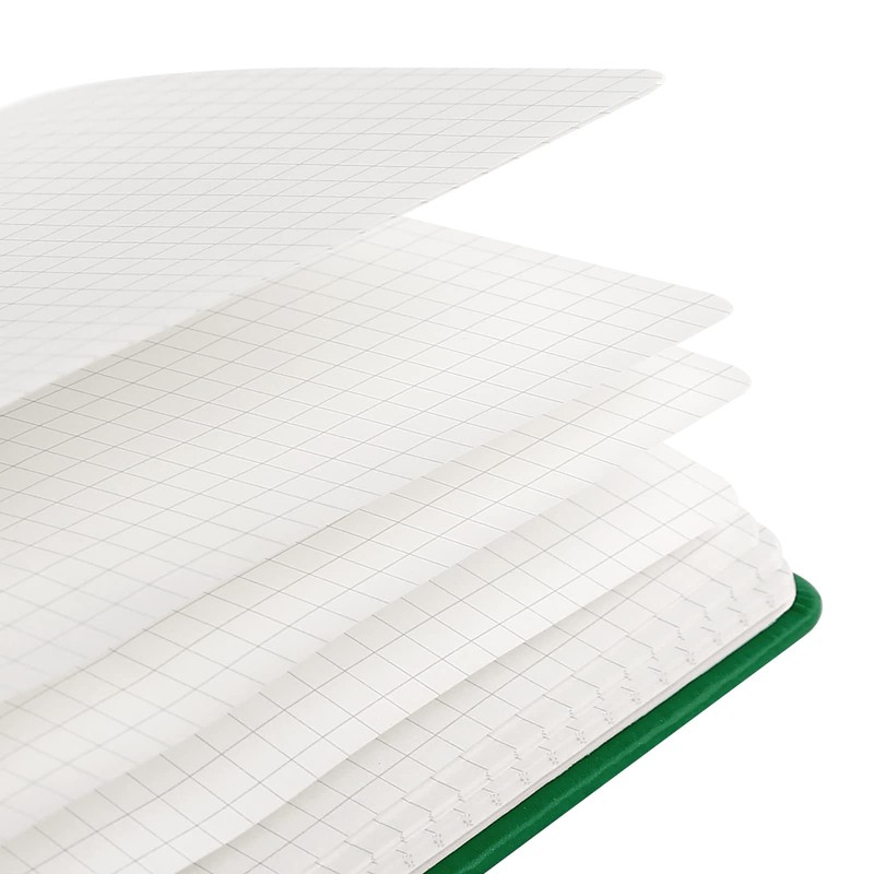 HIJYOO A5 Graph Paper Notebook, Squared Notebook 200 Pages A5
